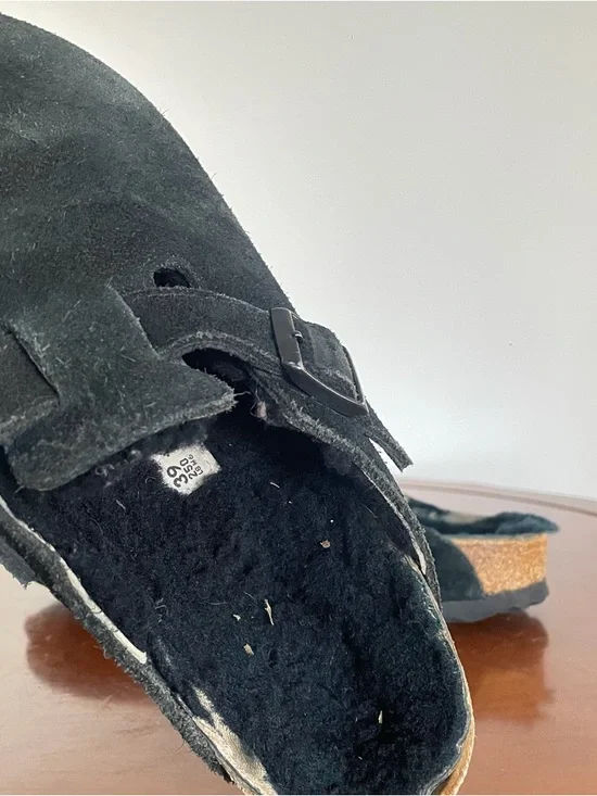 Birkenstock Unisex Boston Shearling Lined Clogs Sandals | EU 41 - Picture 7 of 8